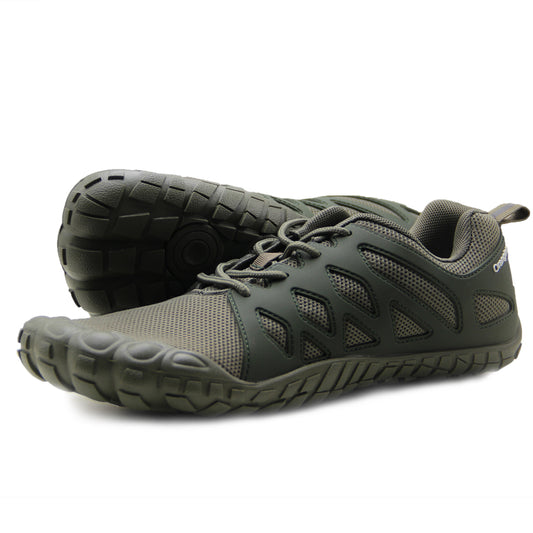 Oranginer Men's Barefoot Minimalist Climbing Shoes OB2 - Army Green