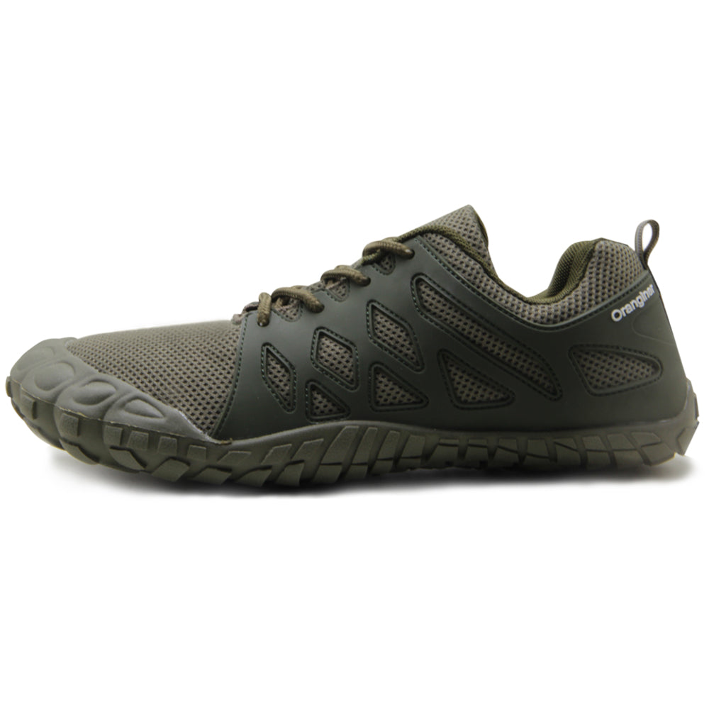 Oranginer Men's Barefoot Minimalist Climbing Shoes OB2 - Army Green