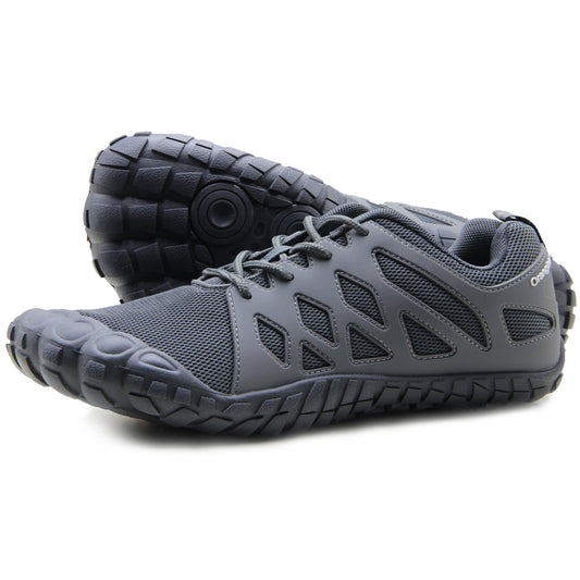 Oranginer Men's Barefoot Minimalist Cross Training Shoes OB2 - Gray
